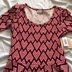 NWT Red and Black Nicole size large